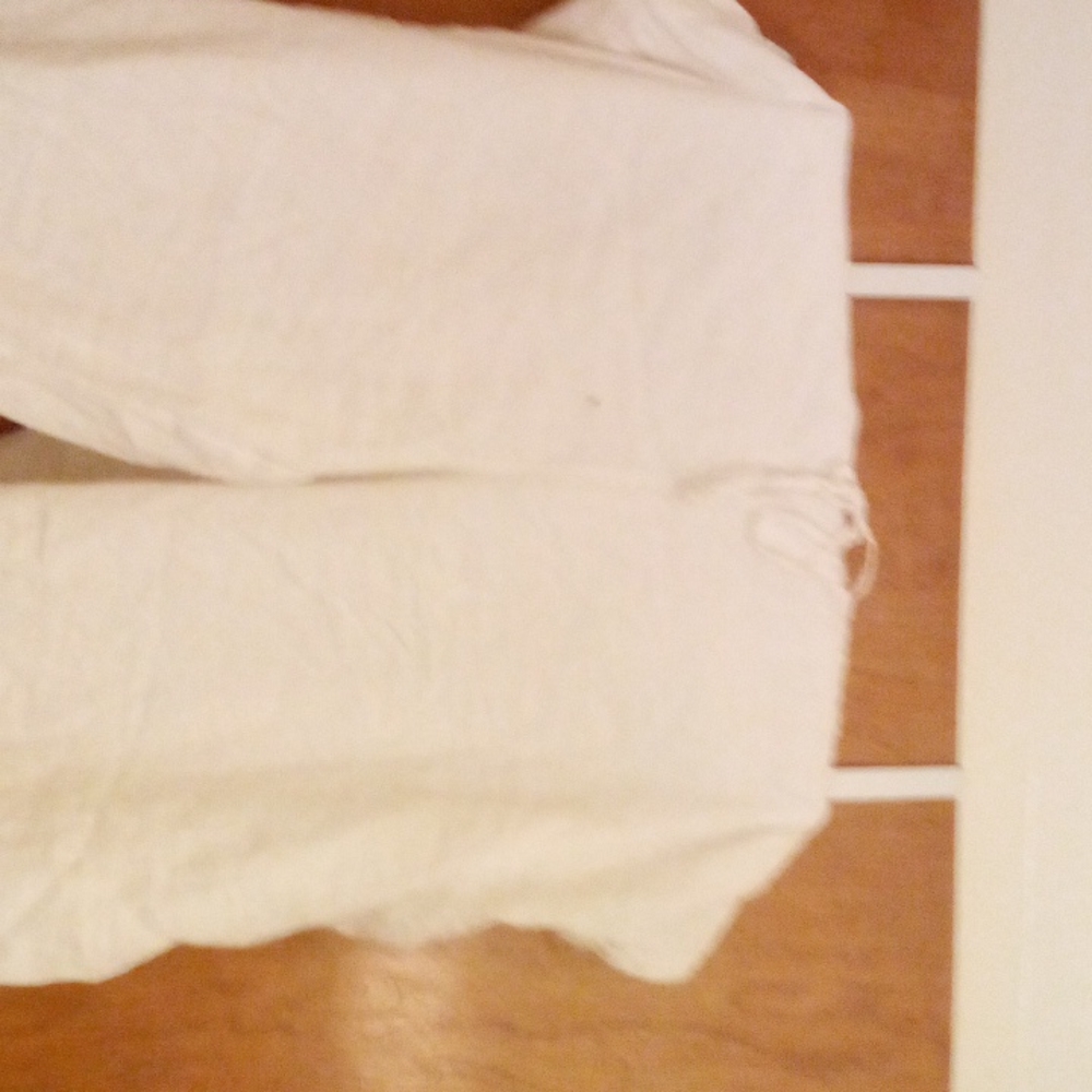 Charter Club women's  White Linen pants size 3x.